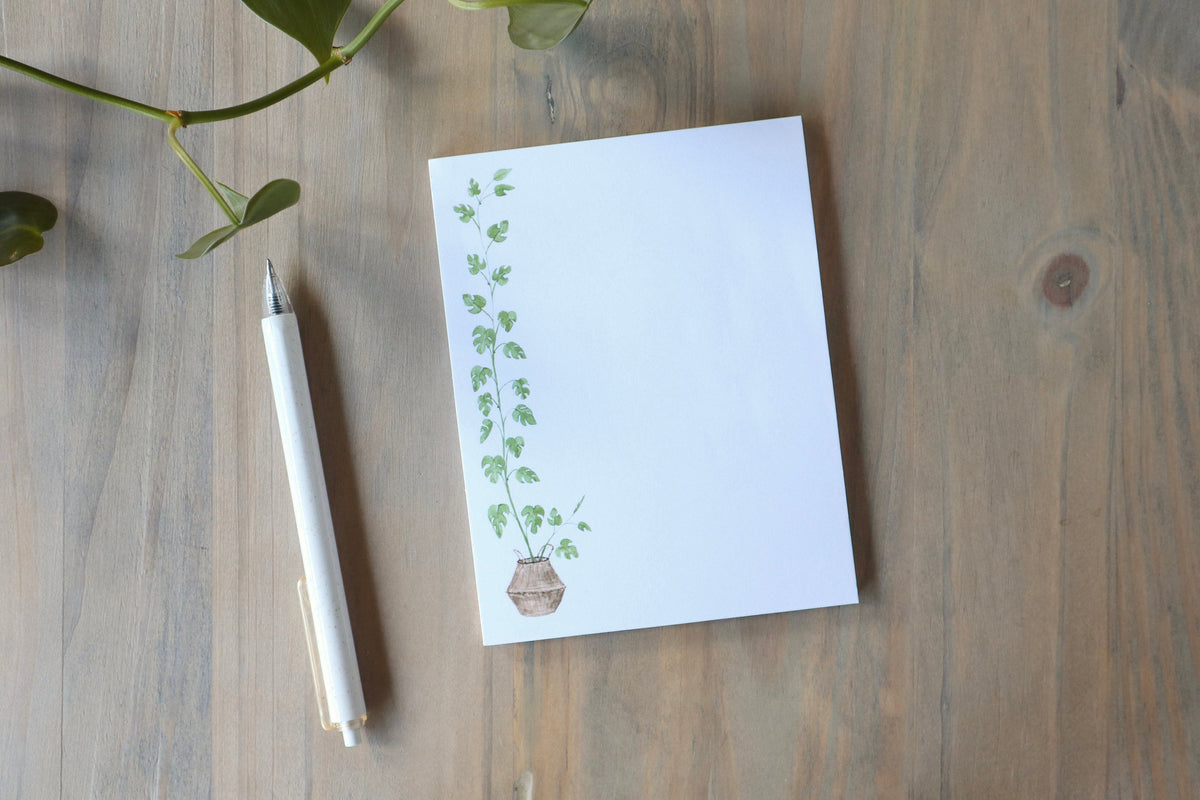 ONLY  WS - 6 Pathos Plant Notepads