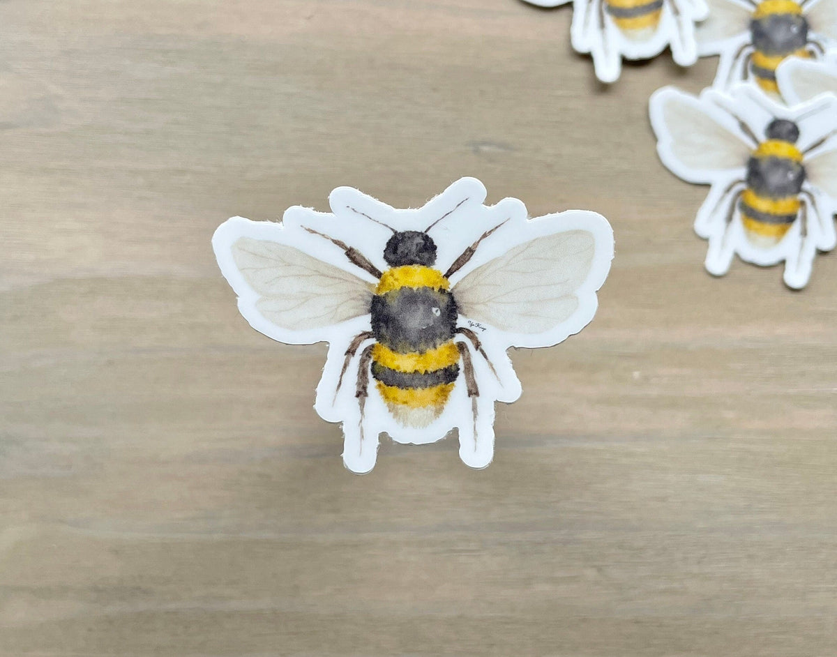 ONLY  WS - 8 Bee Stickers