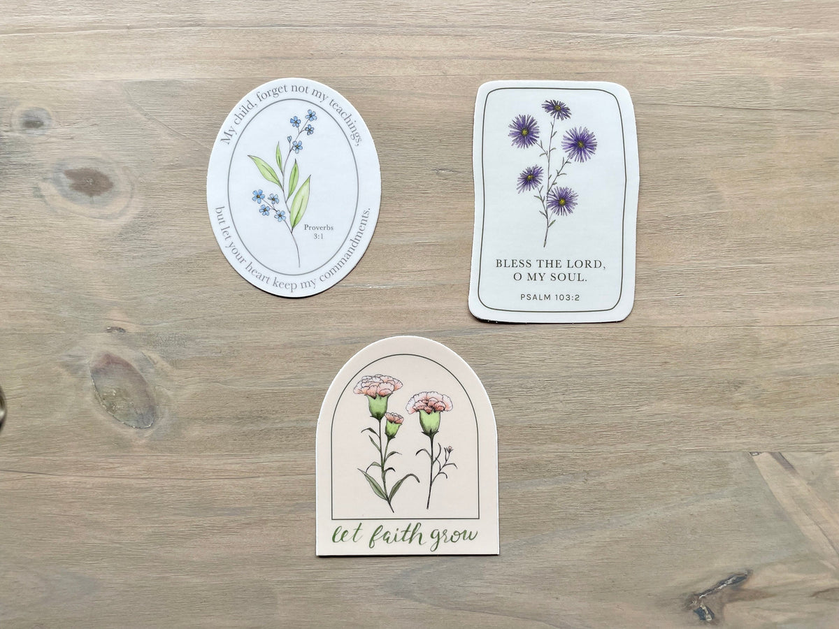 ONLY  WS - 8 Bless The Lord Stickers