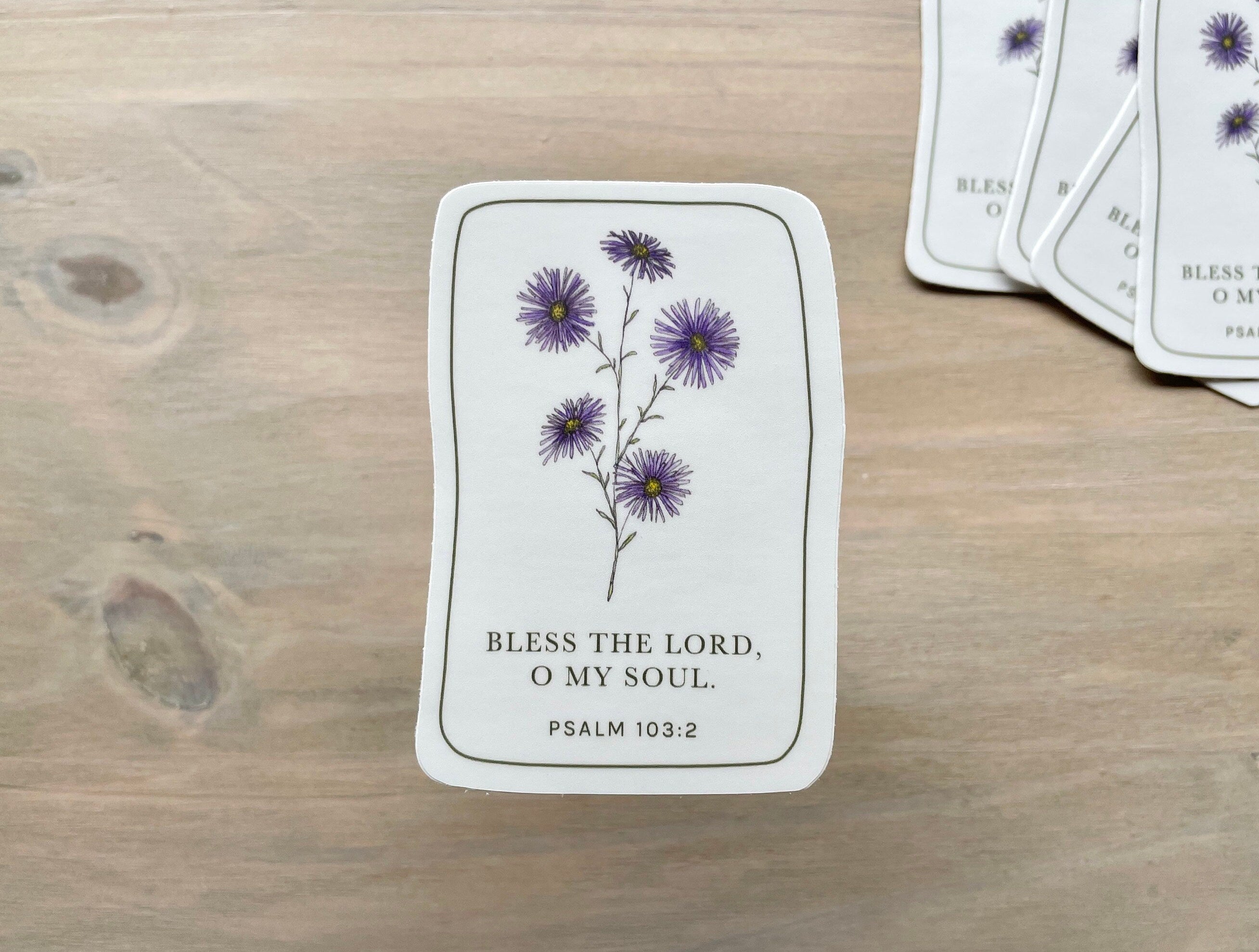 ONLY WS - 8 Bless The Lord Stickers – Steadfast Brush