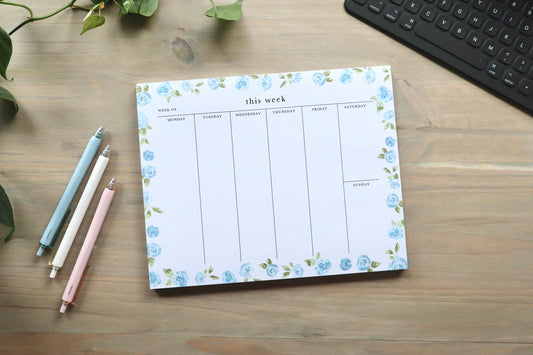 Weekly Planner Notepad