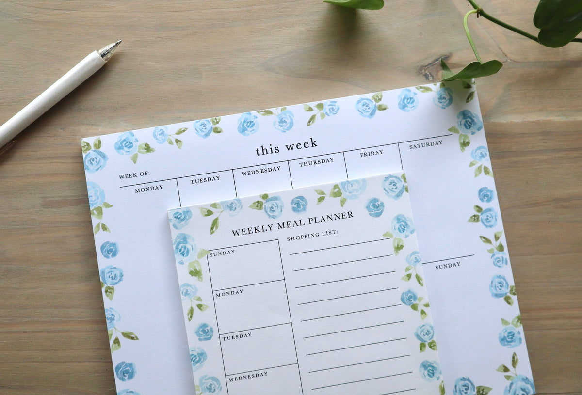 ONLY  WS - 6 Weekly Planner Notepads