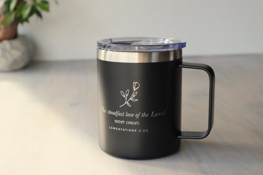 Lam. 3:22 Travel Mug
