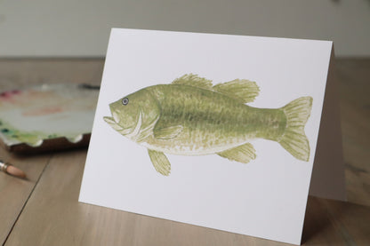 ONLY  WS - Largemouth Bass Card