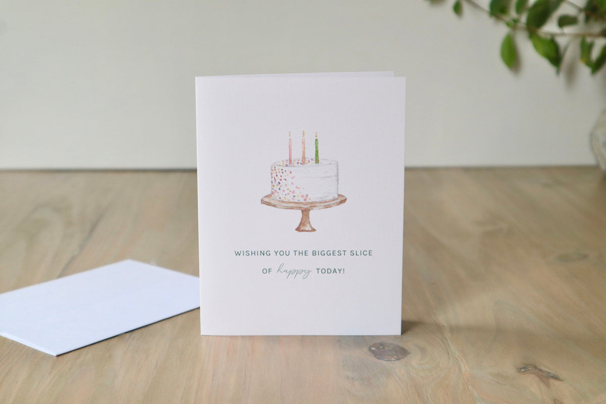 ONLY  WS - Birthday Cake Card