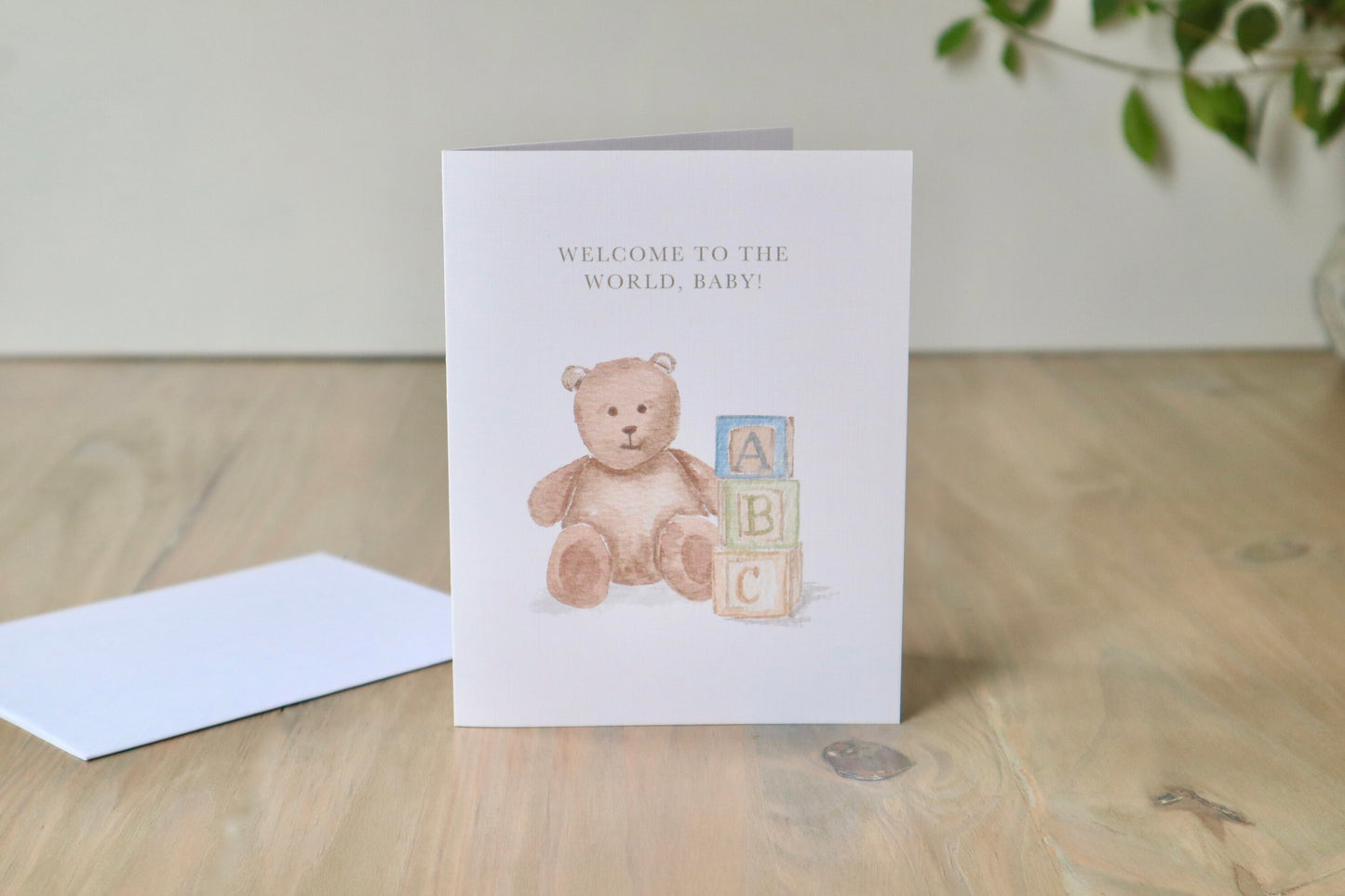 Teddy Bear Card