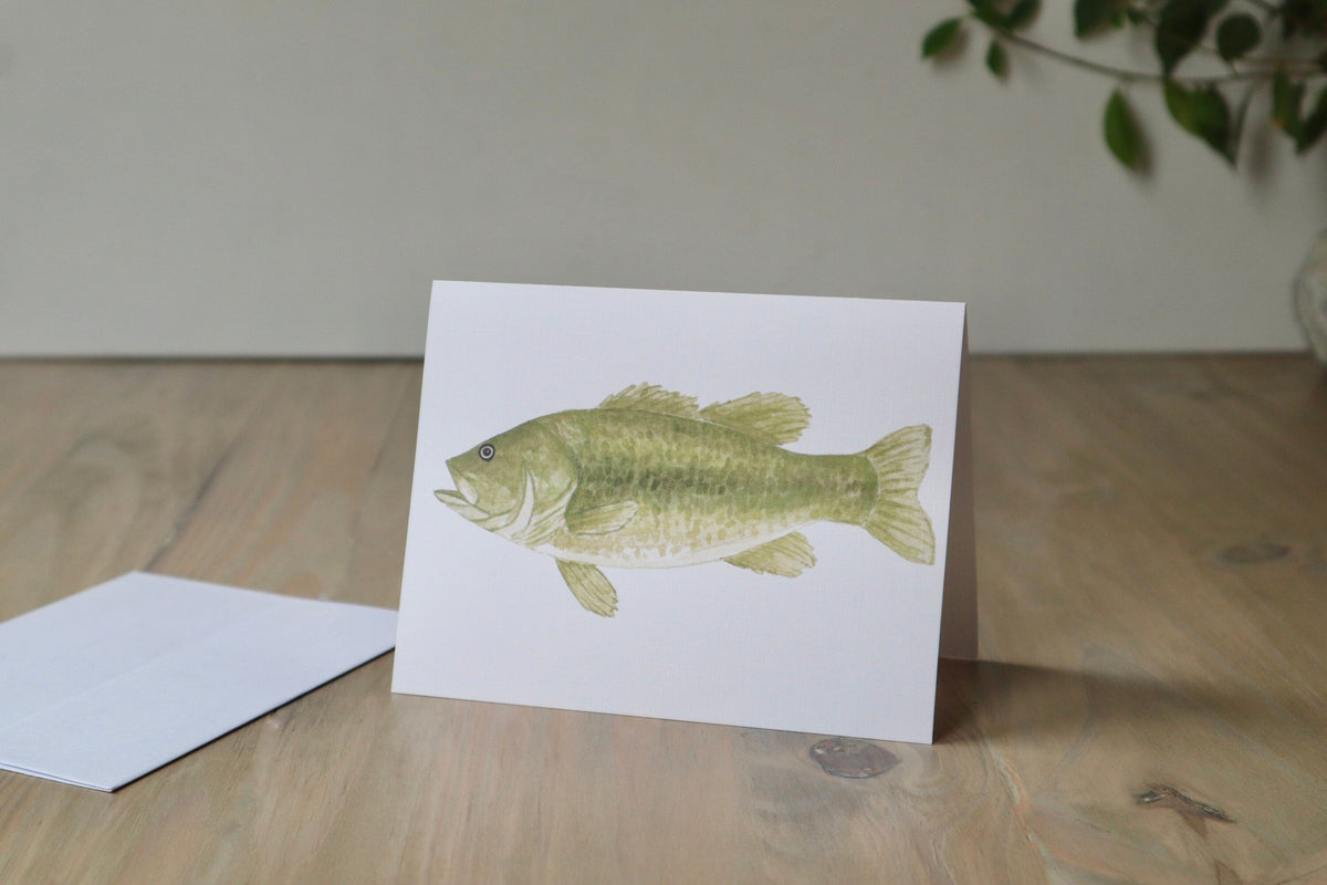 ONLY  WS - Largemouth Bass Card
