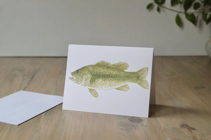 ONLY  WS - Largemouth Bass Card
