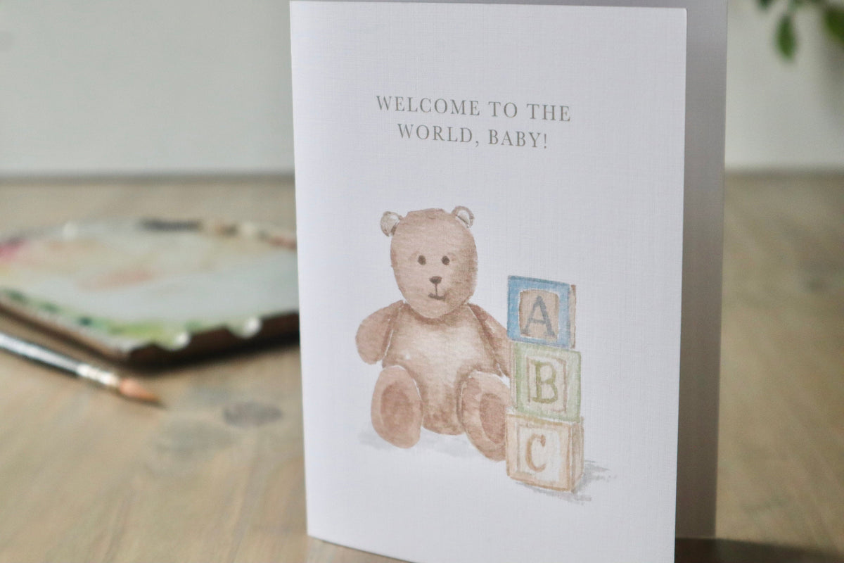 ONLY  WS - Teddy Bear Card