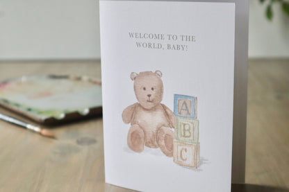 ONLY  WS - Teddy Bear Card