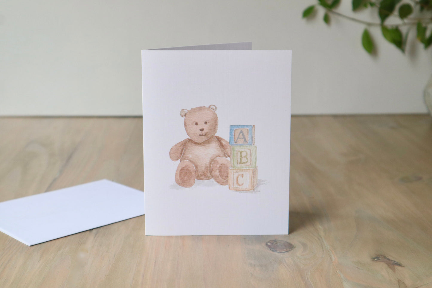 Teddy Bear Card