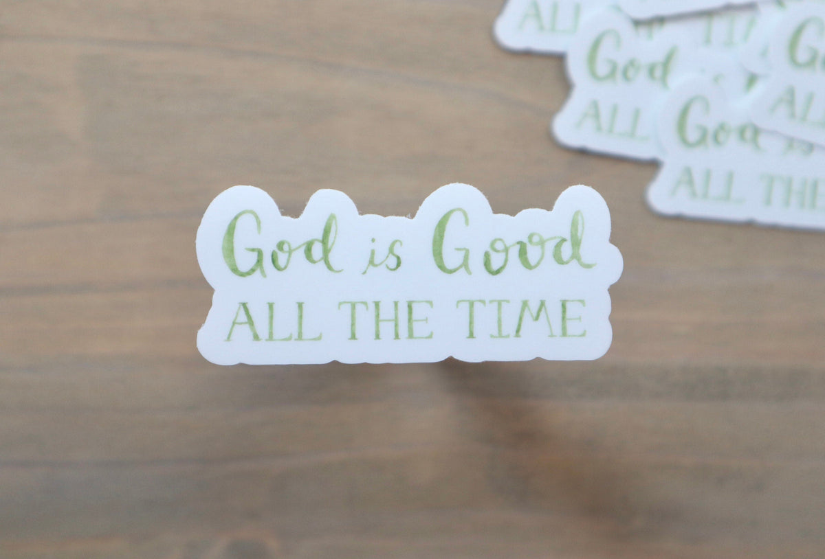 ONLY  WS - 8 God is Good Stickers