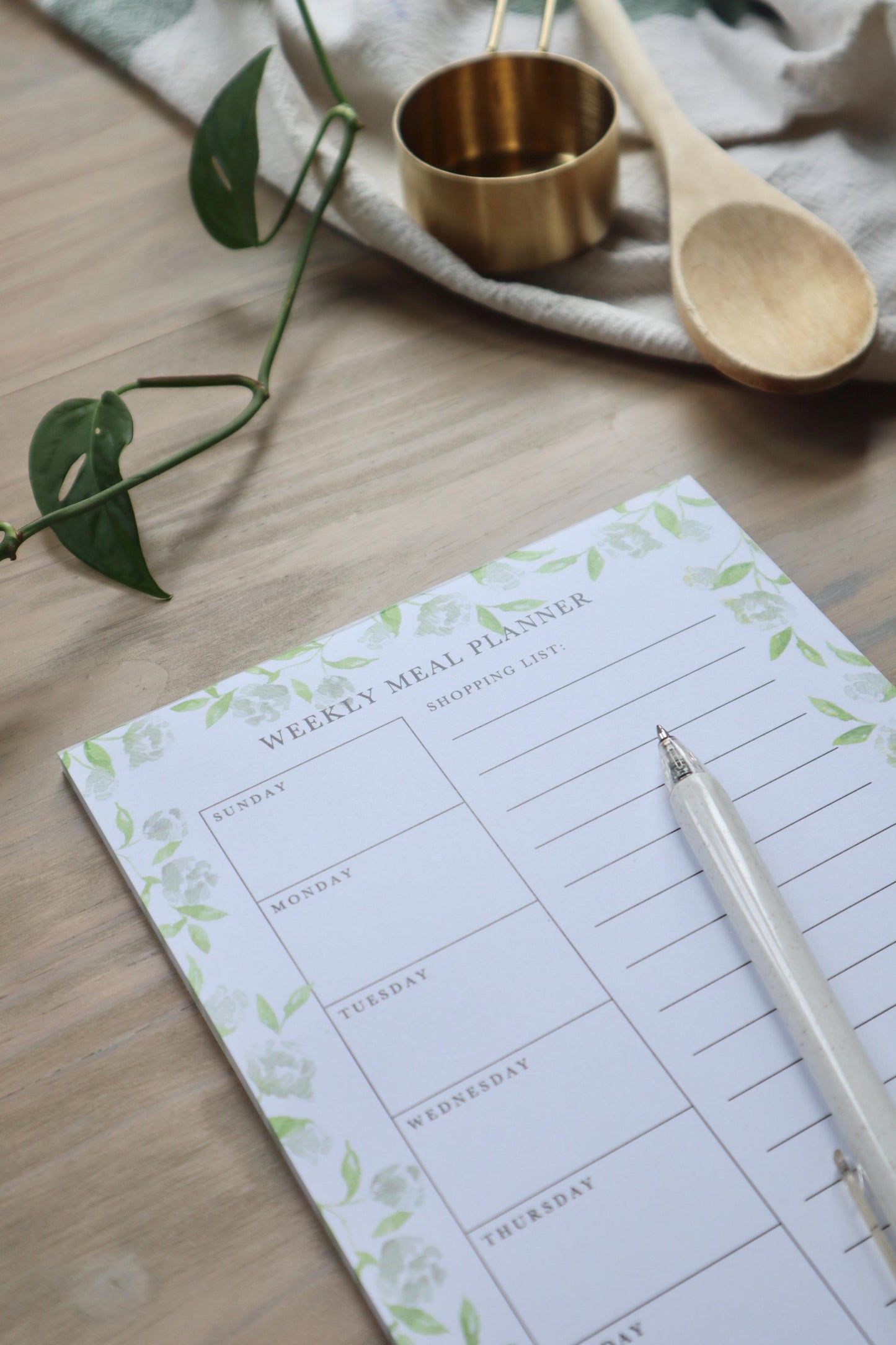 Meal Planner Notepad