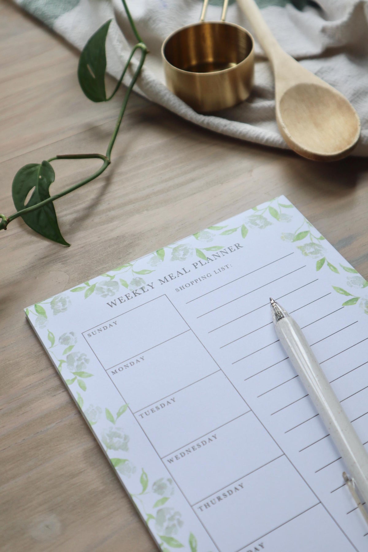 ONLY  WS - 6 Meal Planner Notepads
