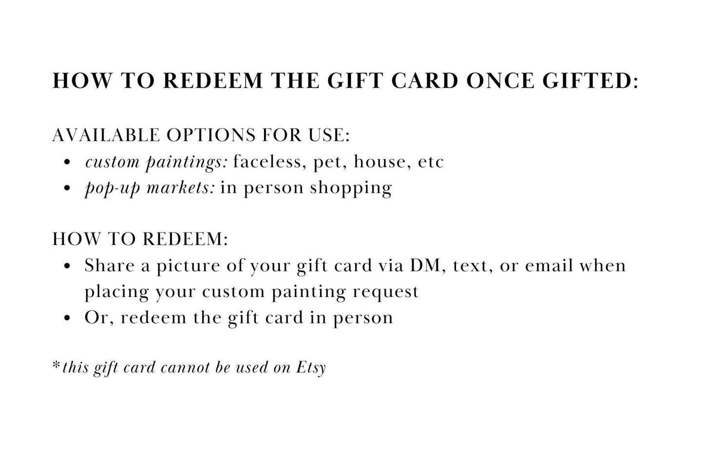 Gift Card