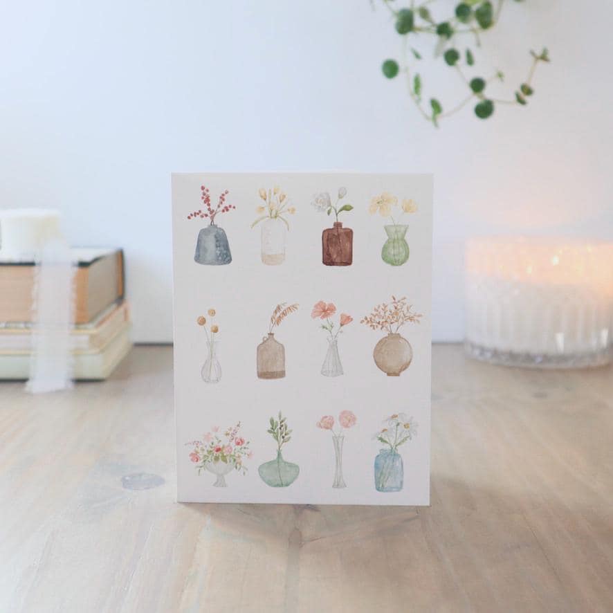 Flower Vase Card