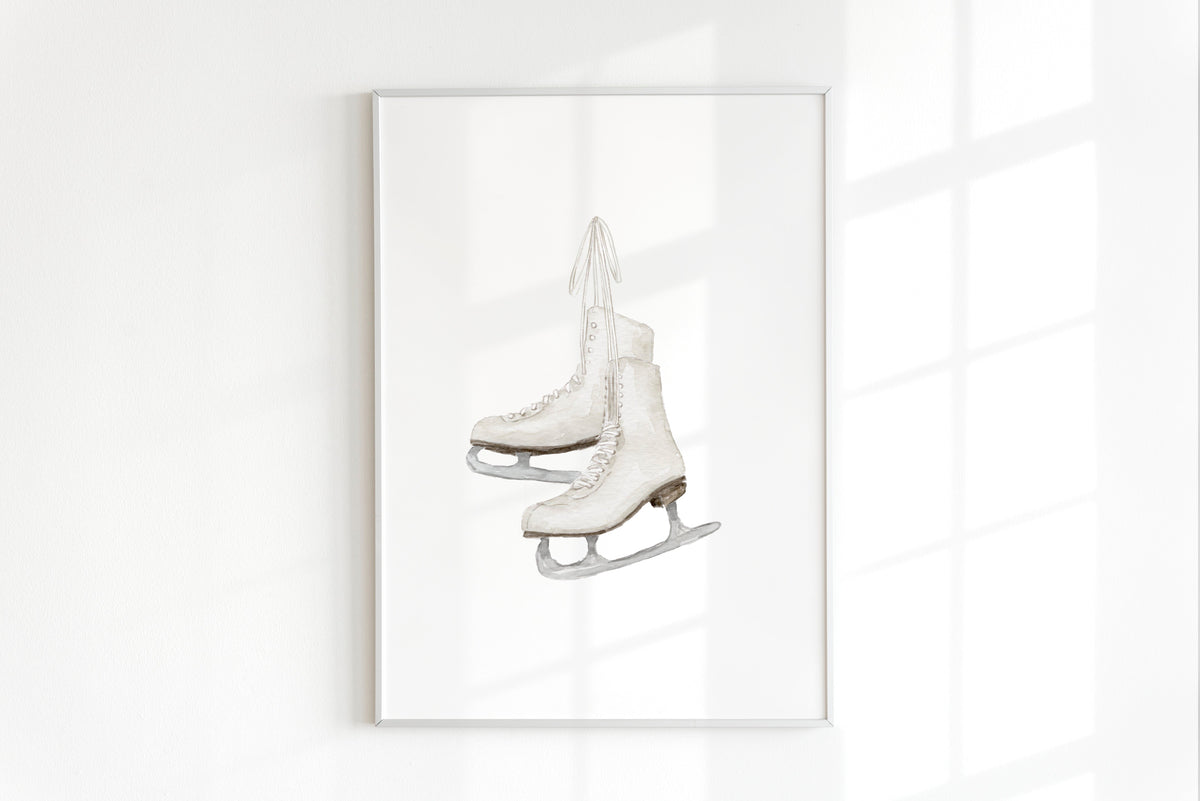 ONLY  WS - 6 Ice Skates Prints